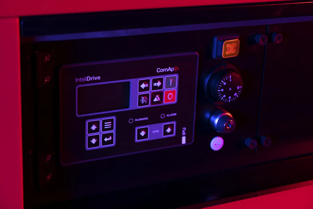 The InteliUMS module on Jetwave's Executive Silent machine