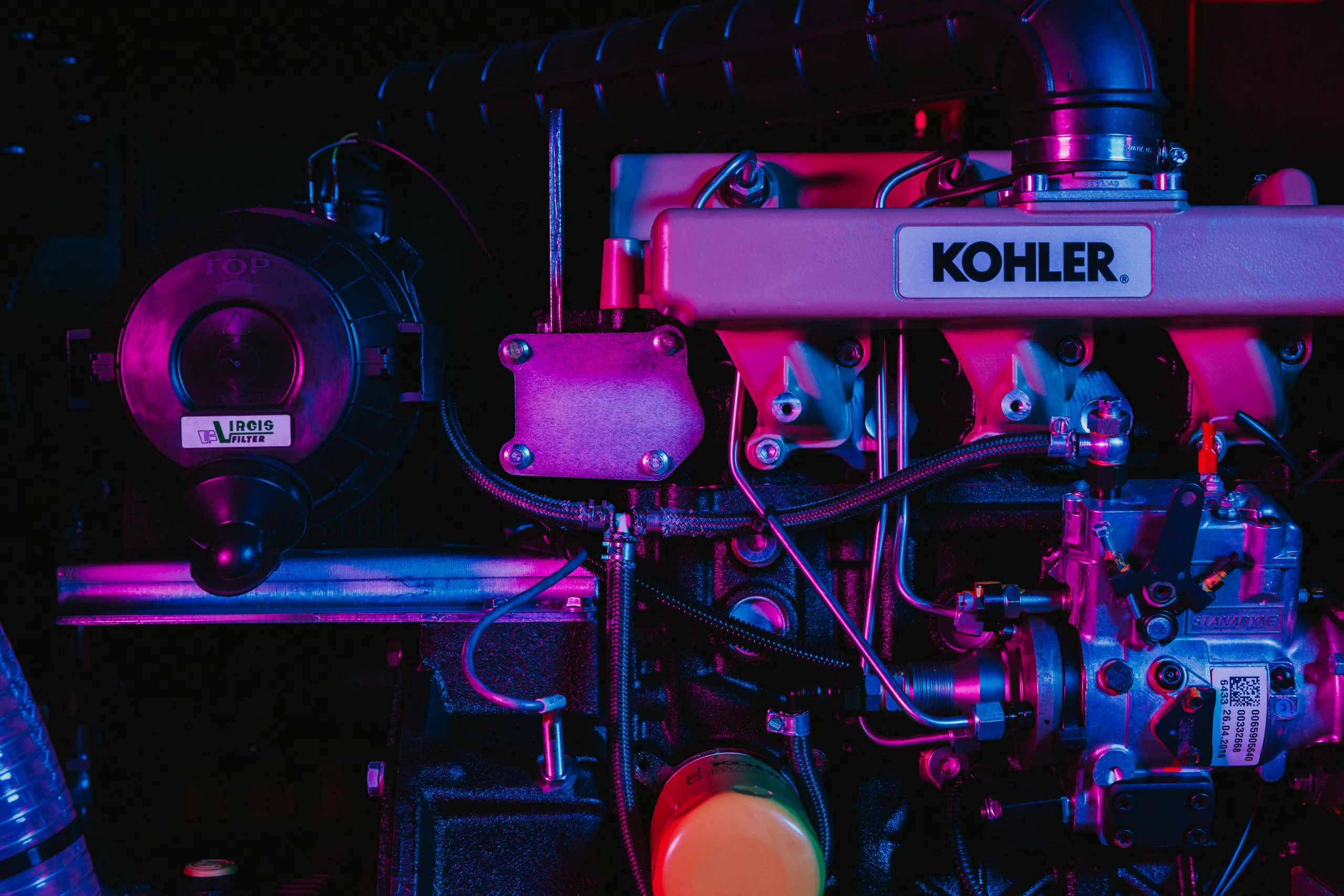 The inner workings of a Jetwave machine